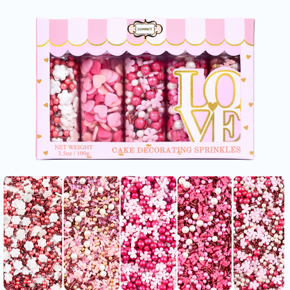 Valentine Sprinkles VS Multipack 10 - 100 gms