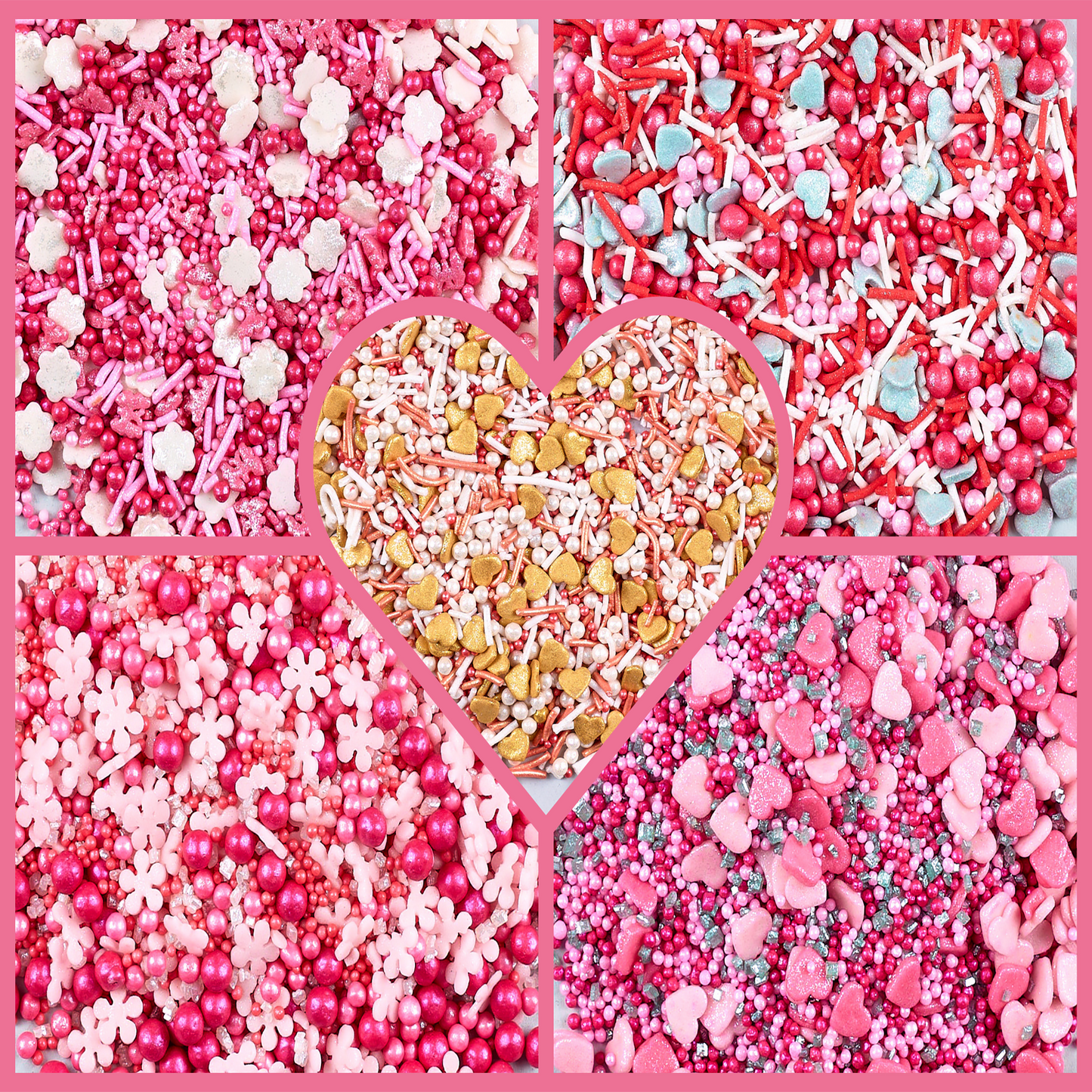 Valentine Sprinkles VS Multipack 11 - 100 gms