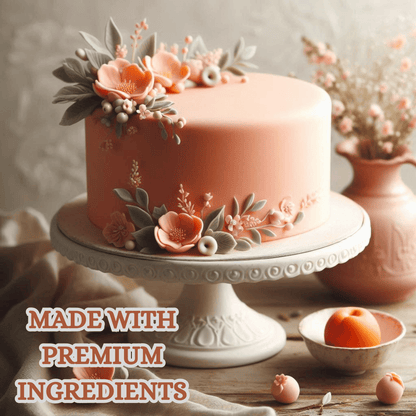 Confect Peach Sugarpaste 250 Gms