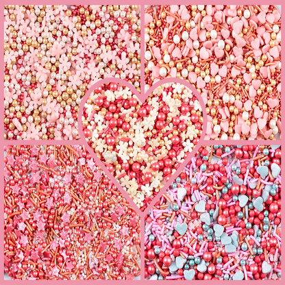 Valentine Sprinkles VS Multipack 15 - 100 gms