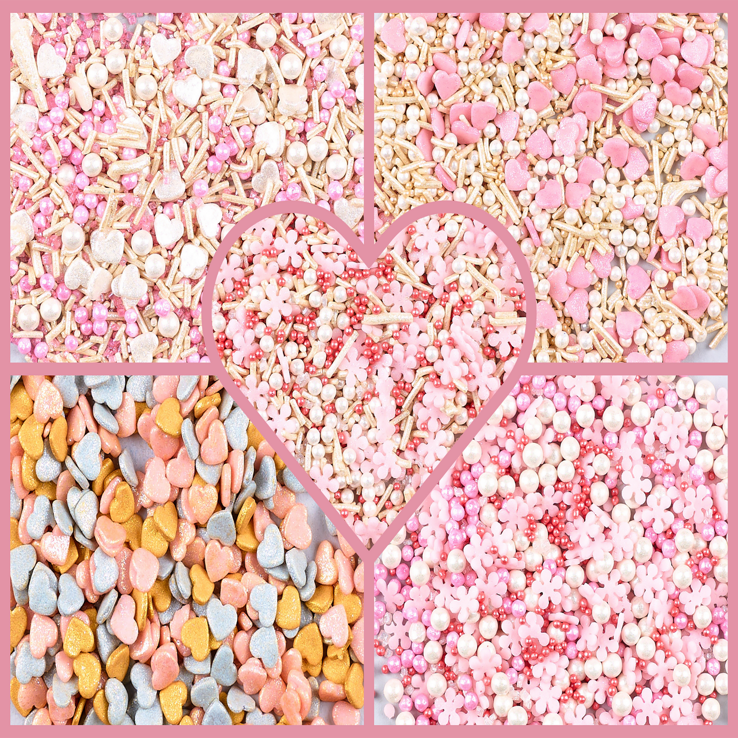 Valentine Sprinkles VS Multipack 18 - 100 gms