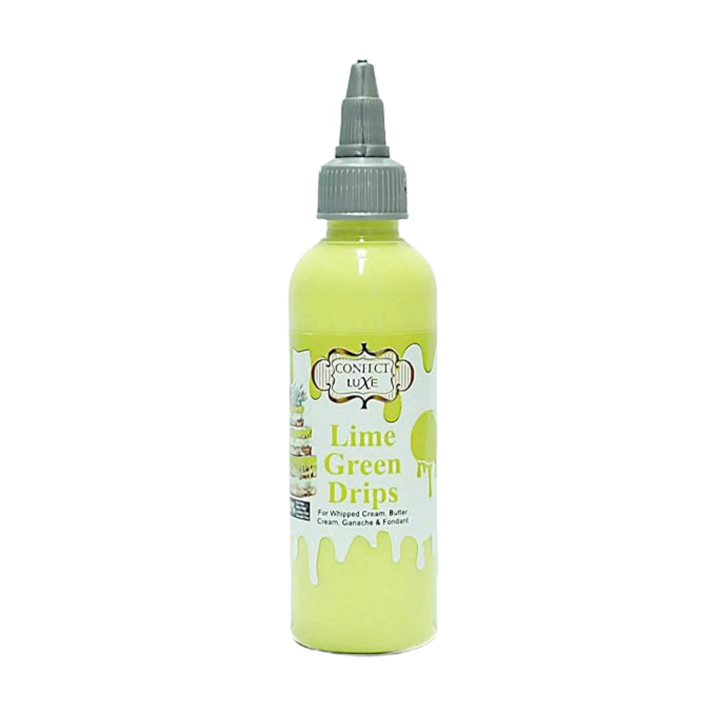 Confect Lime Green Drips 110 Gms