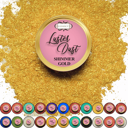 Confect Shimmer Gold Luster Dust 5 Gms