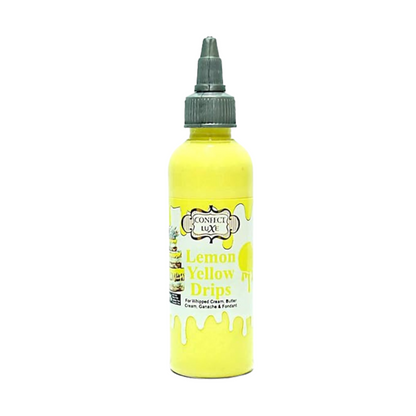 Confect Lemon Yellow Drips 110 Gms