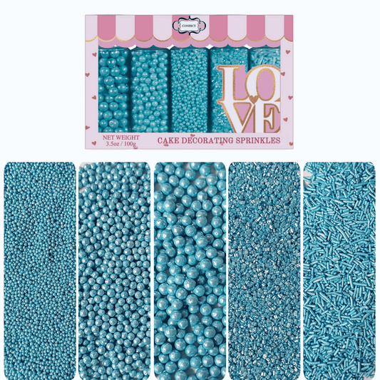 Confect Sprinkles for Cakes & Cupcakes Decoration | USP-6(Sky Blue)