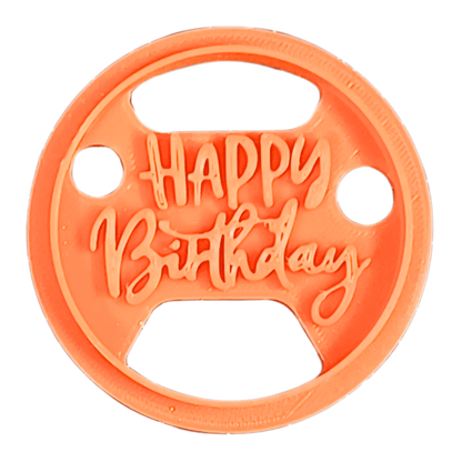 Celebration Stencils Toppers Cutters | Celebration Topper Cutter (Happy Birthday 01)