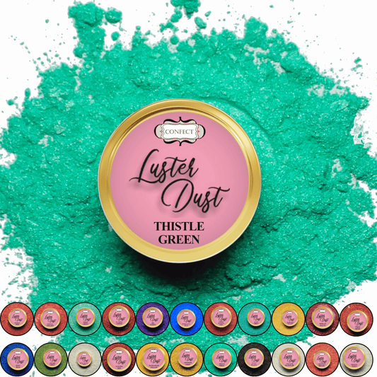 Confect Thistle Green Edible Luster Dust 5 Gms