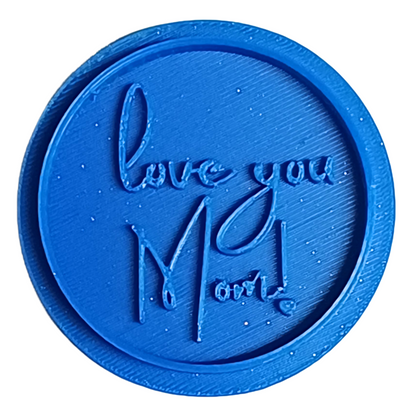 Confect Toppers Cutters | Best Mom Ever Topper Cutter | Fondant Cutter (MDay-Cutters-02)