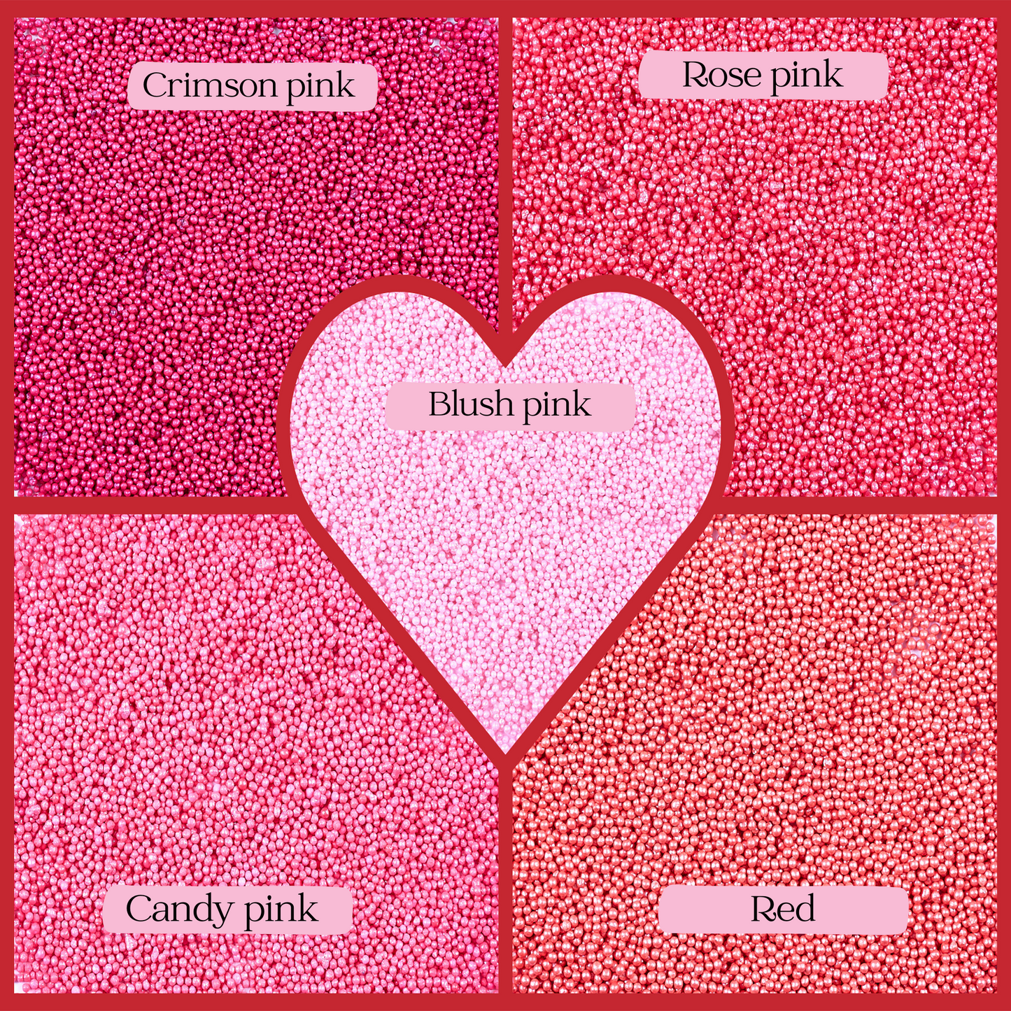 Valentine Sprinkles VS Multipack 02 - 100 gms