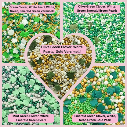 St. Patrick's Sprinkles PS Multipack 3 - 100 gms