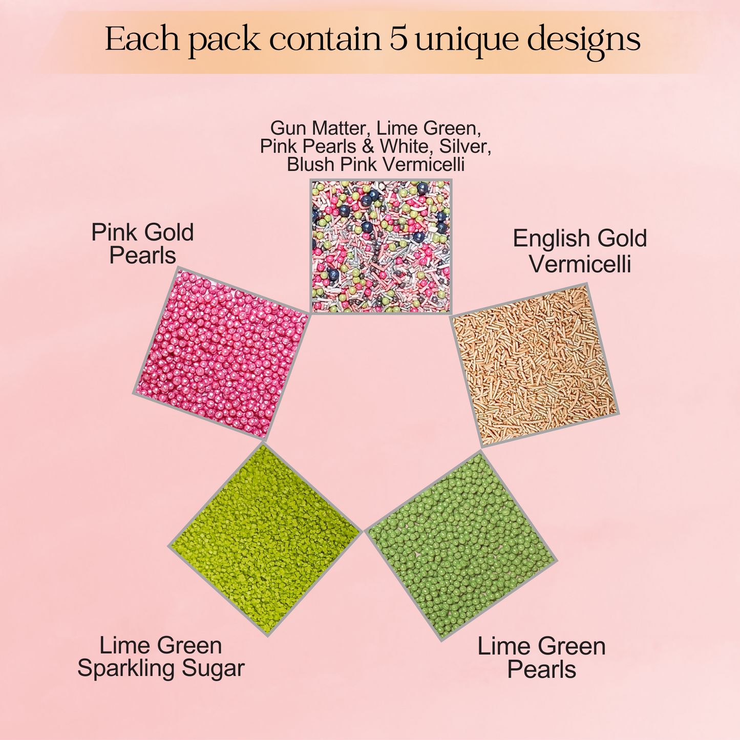 Fusion Mashup Sprinkles FM Multipack 45 100 gms