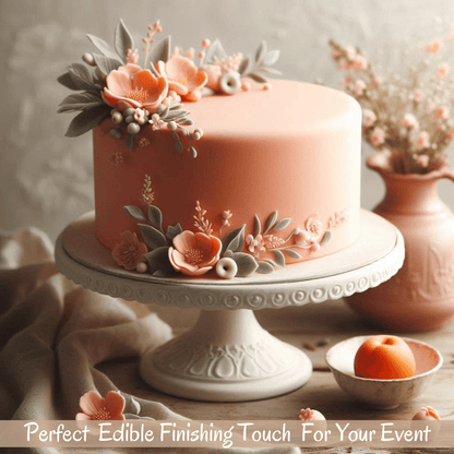 Confect Peach Sugarpaste 250 Gms