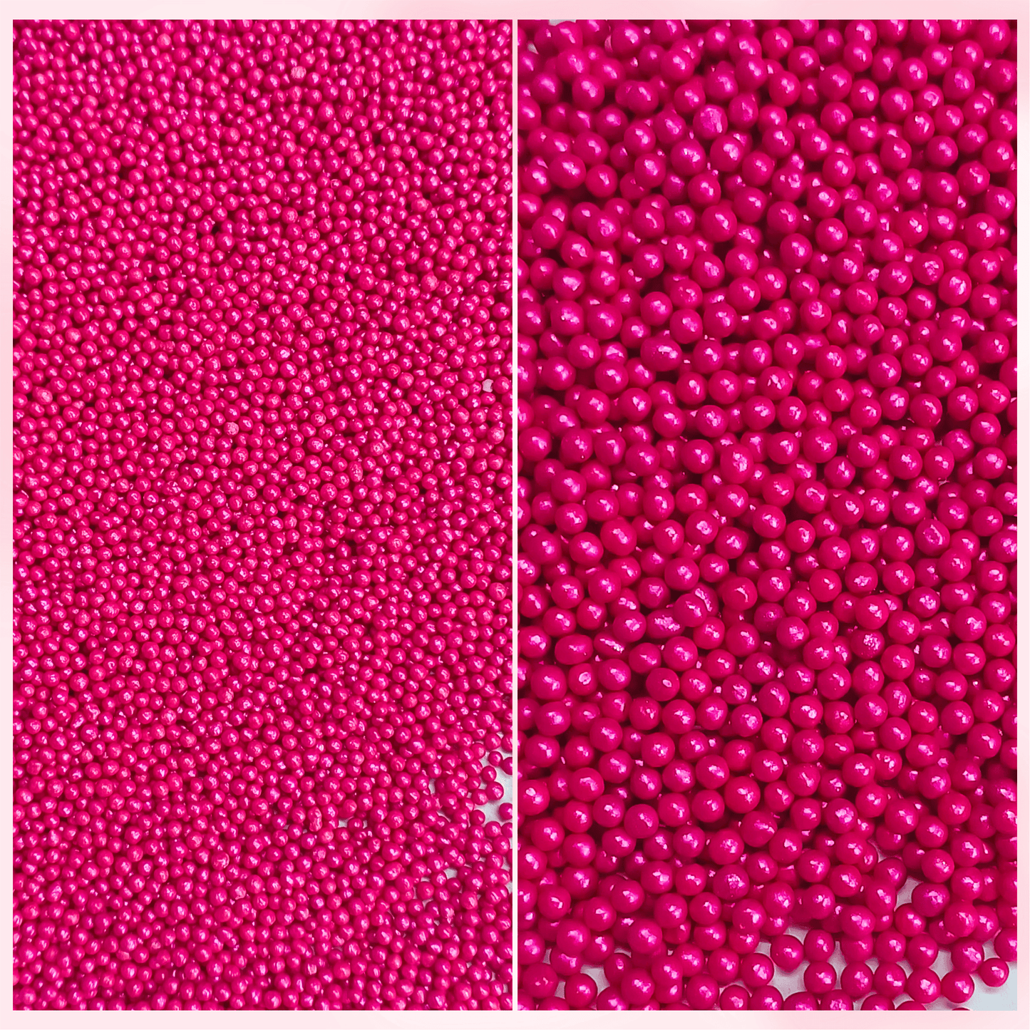 Confect Sprinkles for Cakes & Cupcakes Decoration | USP-15(Crimson Pink)