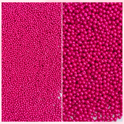 Confect Sprinkles for Cakes & Cupcakes Decoration | USP-15(Crimson Pink)