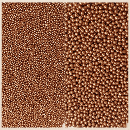 Confect Sprinkles for Cakes & Cupcakes Decoration | USP-16(Bronze)