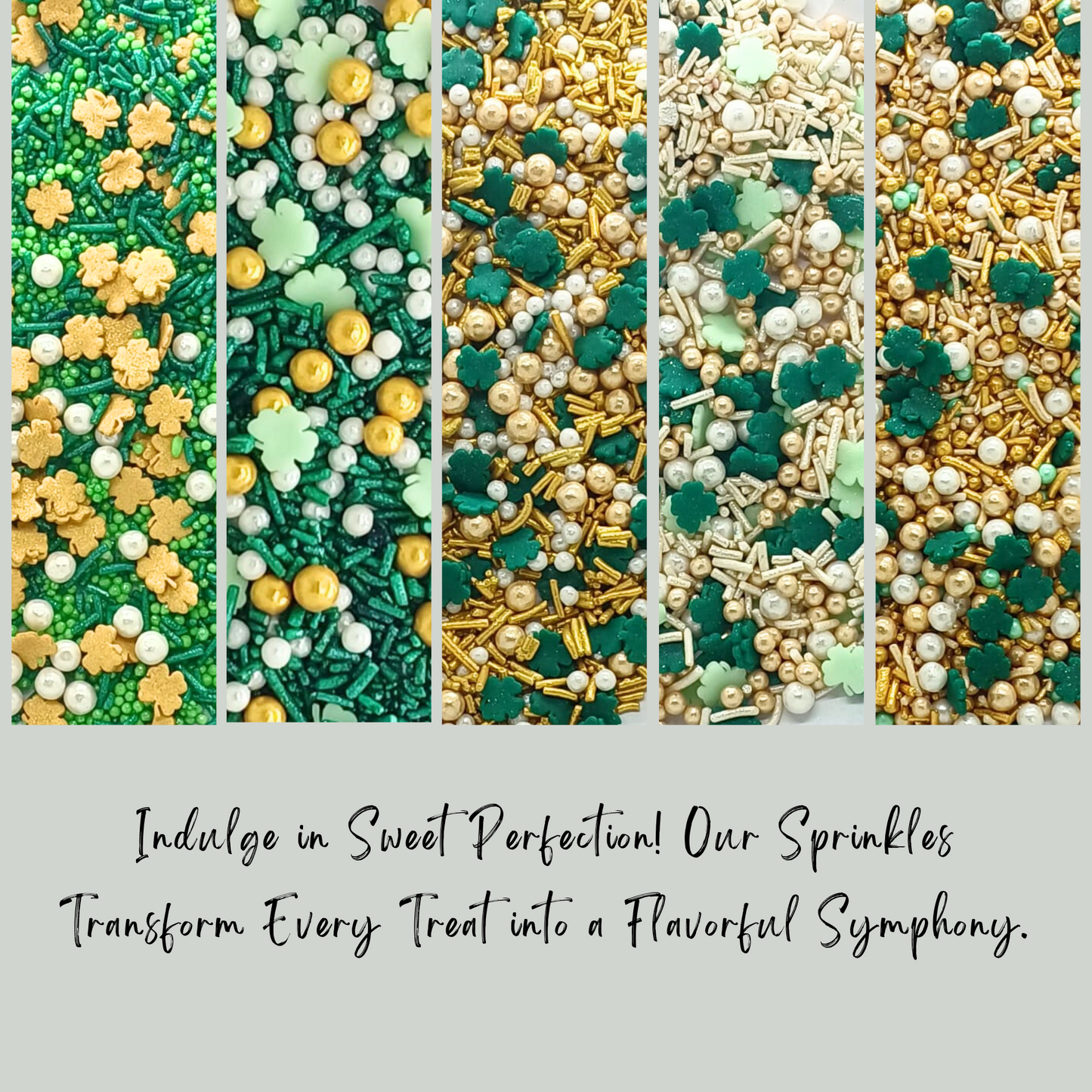 St. Patrick's Sprinkles PS Multipack 9 - 100 gms