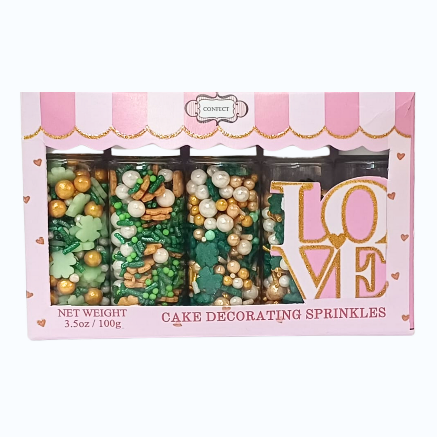 St. Patrick's Sprinkles PS Multipack 9 - 100 gms