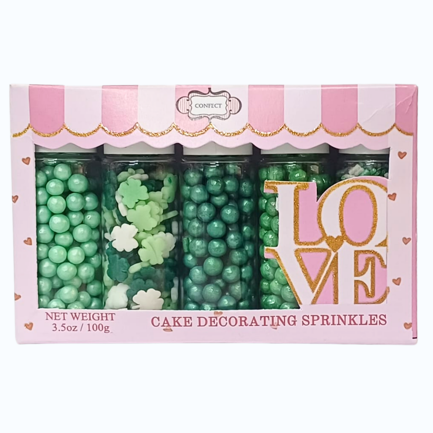 St. Patrick's Sprinkles PS Multipack 7 - 100 gms