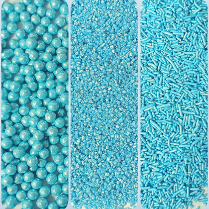 Confect Sprinkles for Cakes & Cupcakes Decoration | USP-7(Baby Blue)