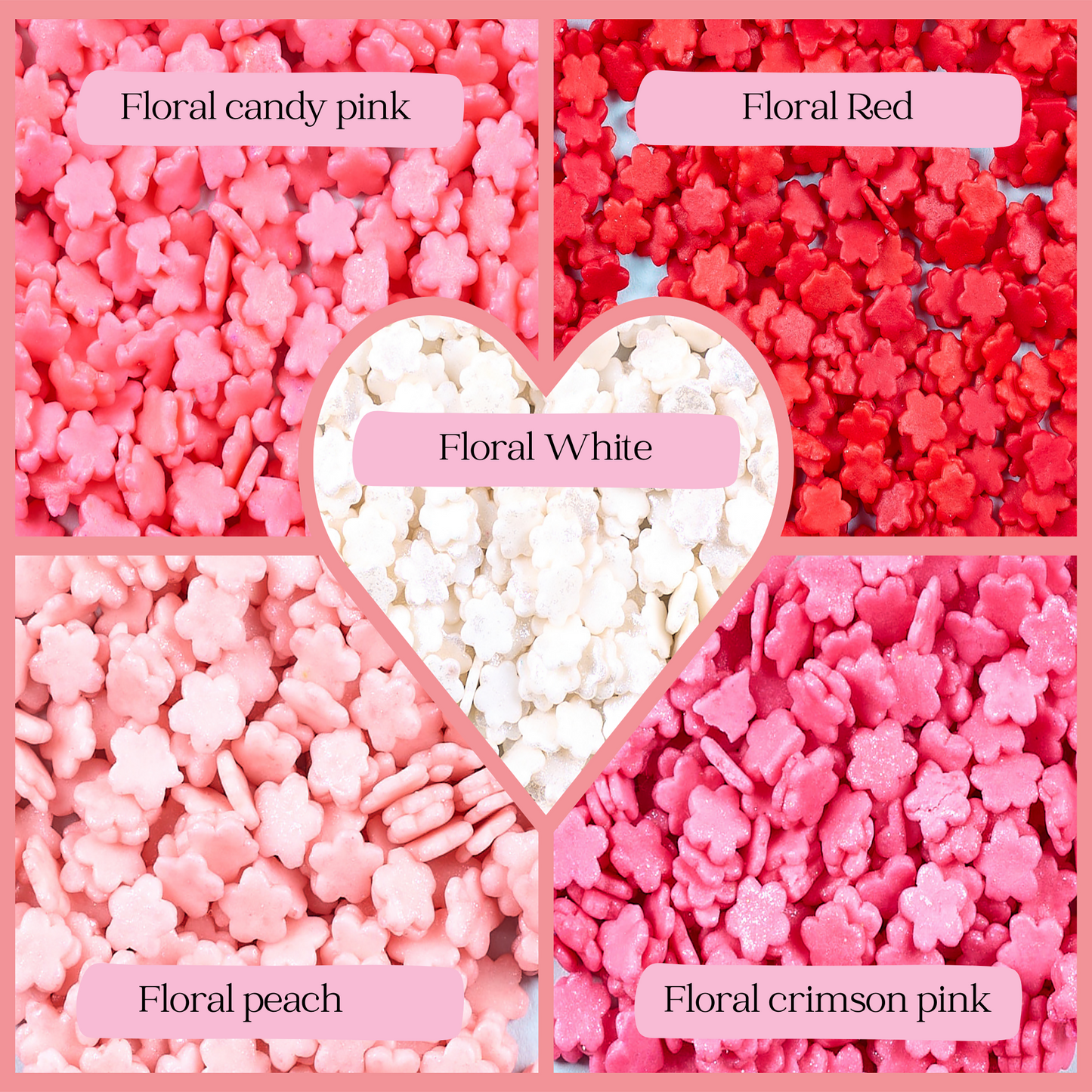 Valentine Sprinkles VS Multipack 06 - 100 gms