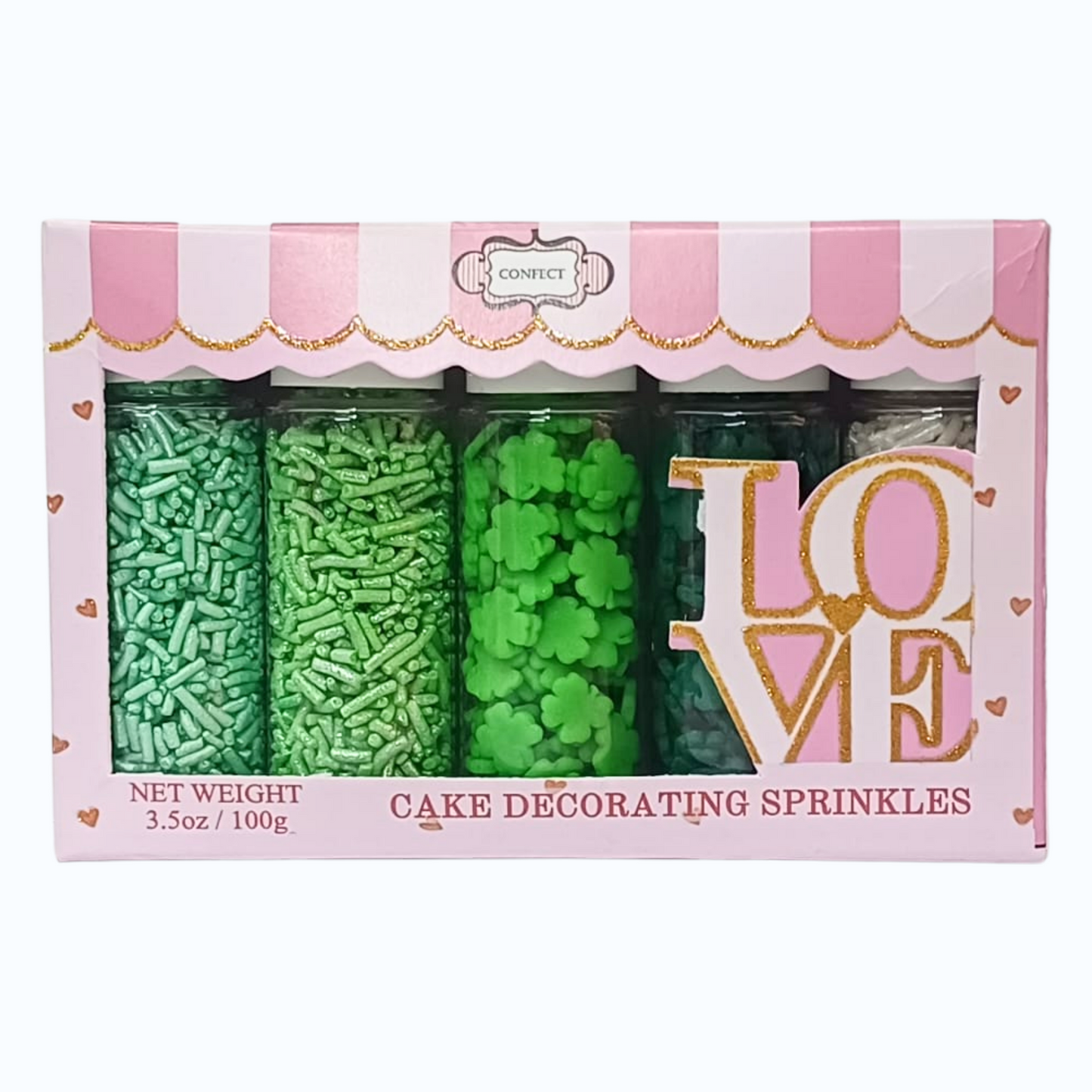 St. Patrick's Sprinkles PS Multipack 8 - 100 gms