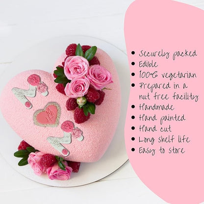 Confect Mother's Day Toppers for Cakes & Cupcakes | Edible Toppers | Mother's Day cupcake topper 01