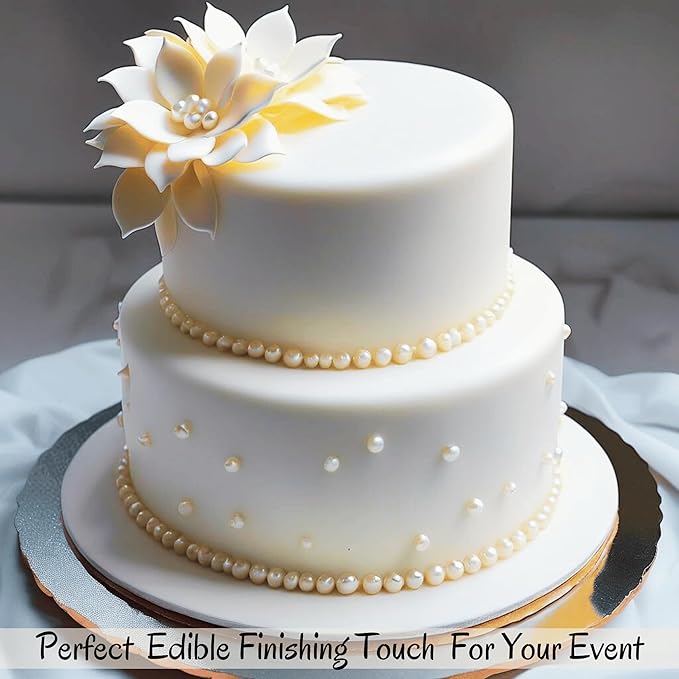 Confect Luminescent Pearl Fondant | Edible Fondant | Chefs Choice Fondant for Cake Decorating