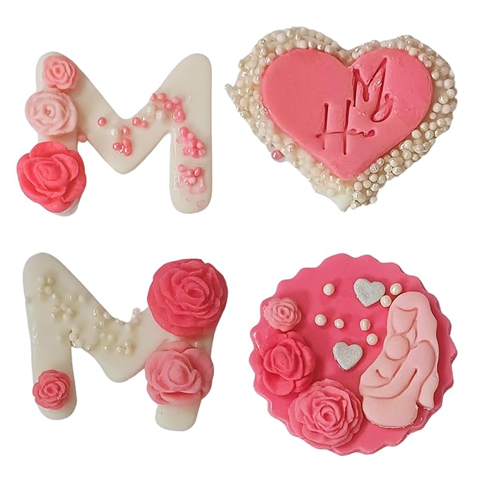 Confect Mother's Day Toppers for Cakes & Cupcakes | Edible Toppers | Mother's Day cupcake topper 03