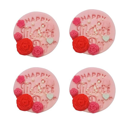 Confect Mother's Day Toppers for Cakes & Cupcakes | Edible Toppers | Mother's Day cupcake topper 02