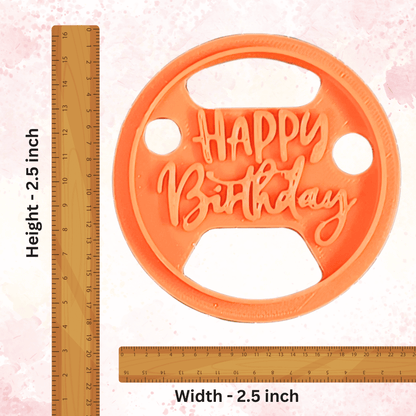 Celebration Stencils Toppers Cutters | Celebration Topper Cutter (Happy Birthday 01)