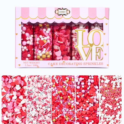 Valentine Sprinkles VS Multipack 07 - 100 gms