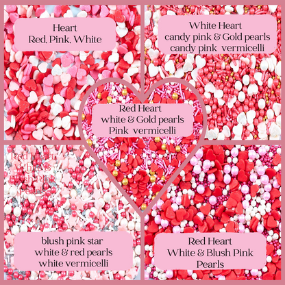 Valentine Sprinkles VS Multipack 07 - 100 gms