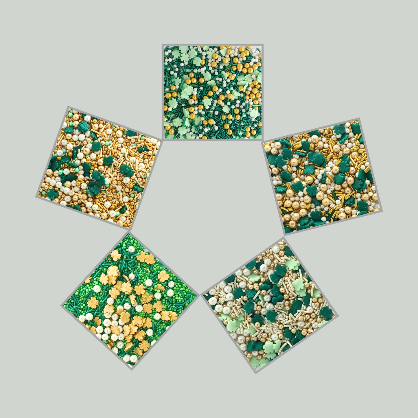 St. Patrick's Sprinkles PS Multipack 9 - 100 gms