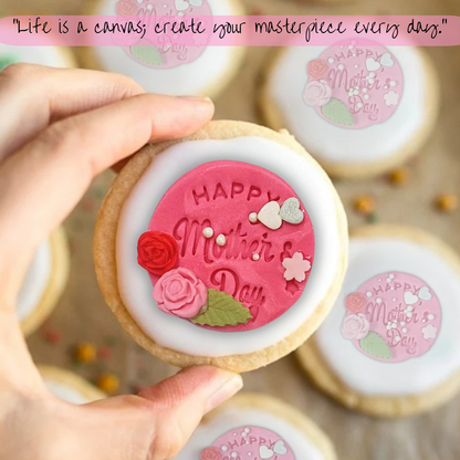 Confect Toppers Cutters | Best Mom Ever Topper Cutter | (MDay-Cutters-05)