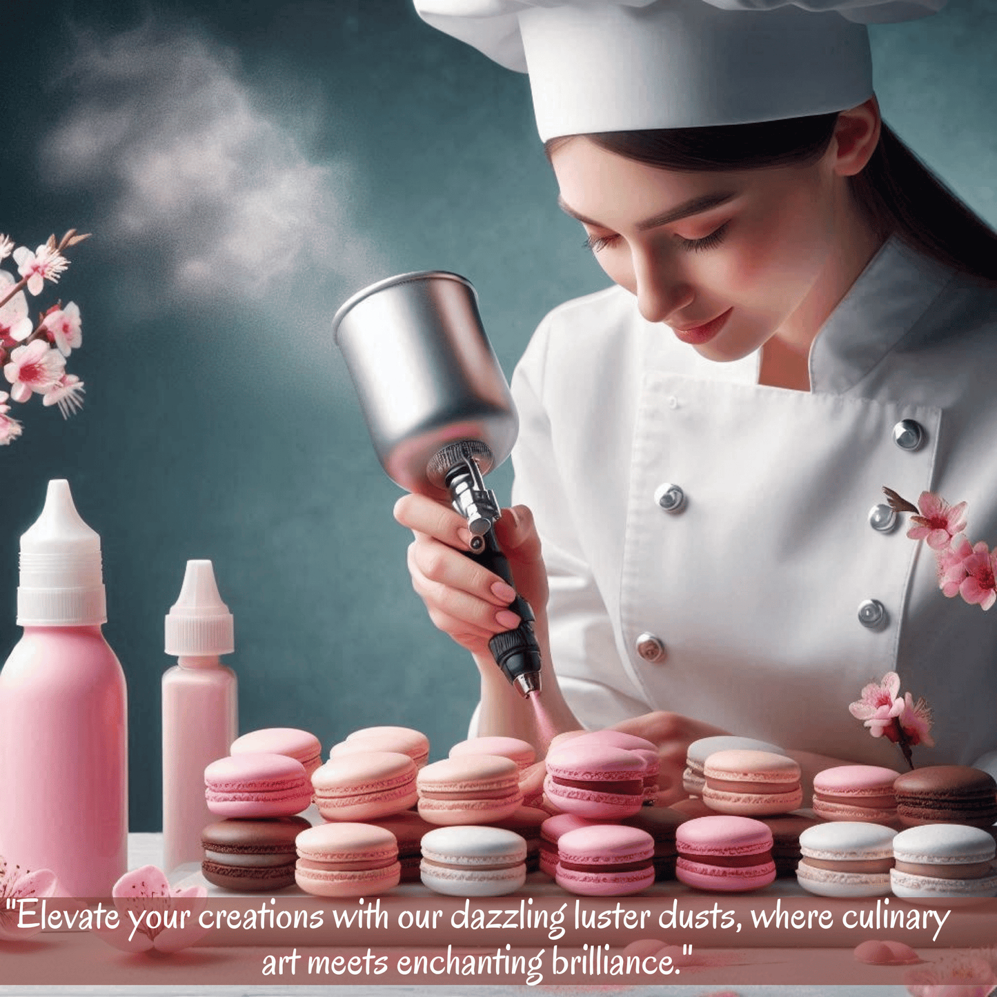 Confect Cherry Blossom Pink Edible Luster Dust 5 Gms