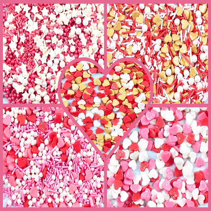 Valentine Sprinkles VS Multipack 08 - 100 gms