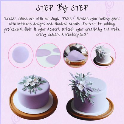 Confect Lavender Sugarpaste 250 Gms