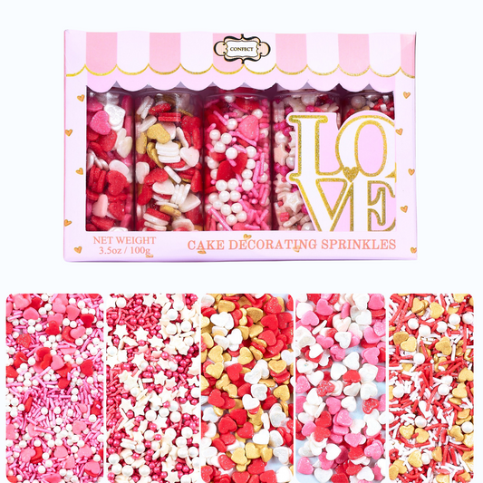 Valentine Sprinkles VS Multipack 08 - 100 gms