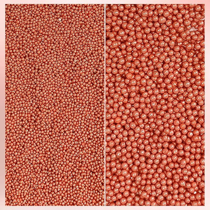 Confect Sprinkles for Cakes & Cupcakes Decoration | USP-22(Rose Gold)