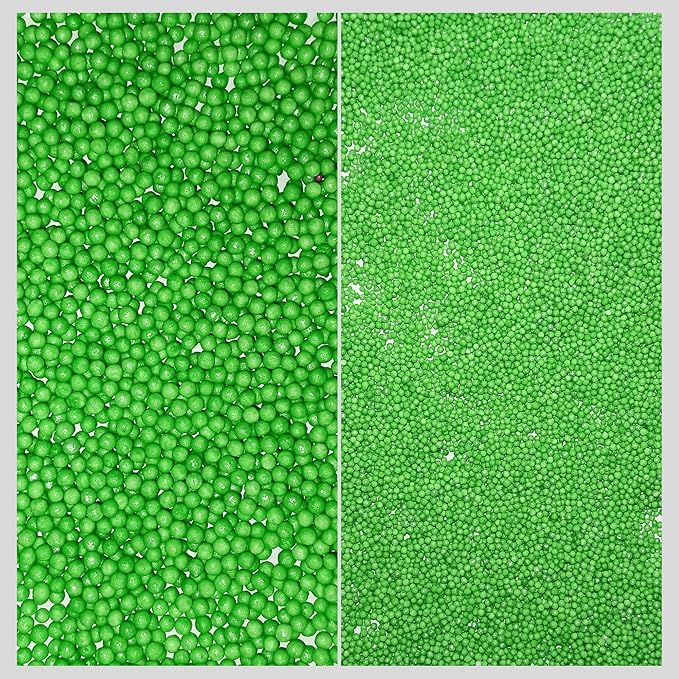 Confect Sprinkles for Cakes & Cupcakes Decoration | USP-21(Pea Green)