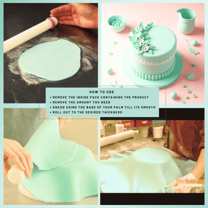 Confect Mint Green Sugarpaste 250 Gms