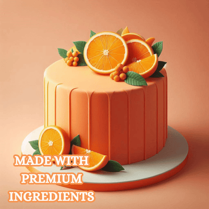 Confect Fluorescent Orange Sugarpaste 250 Gms