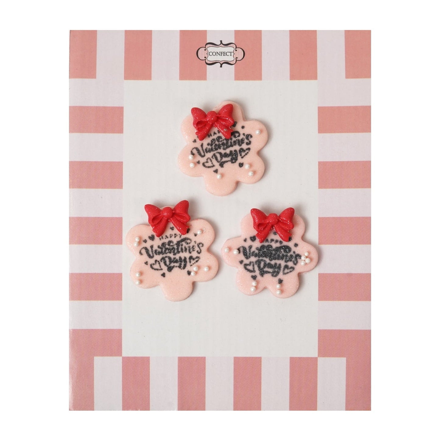 Confect Happy Valentine cake & cupcake Topper VT 002 60 gms