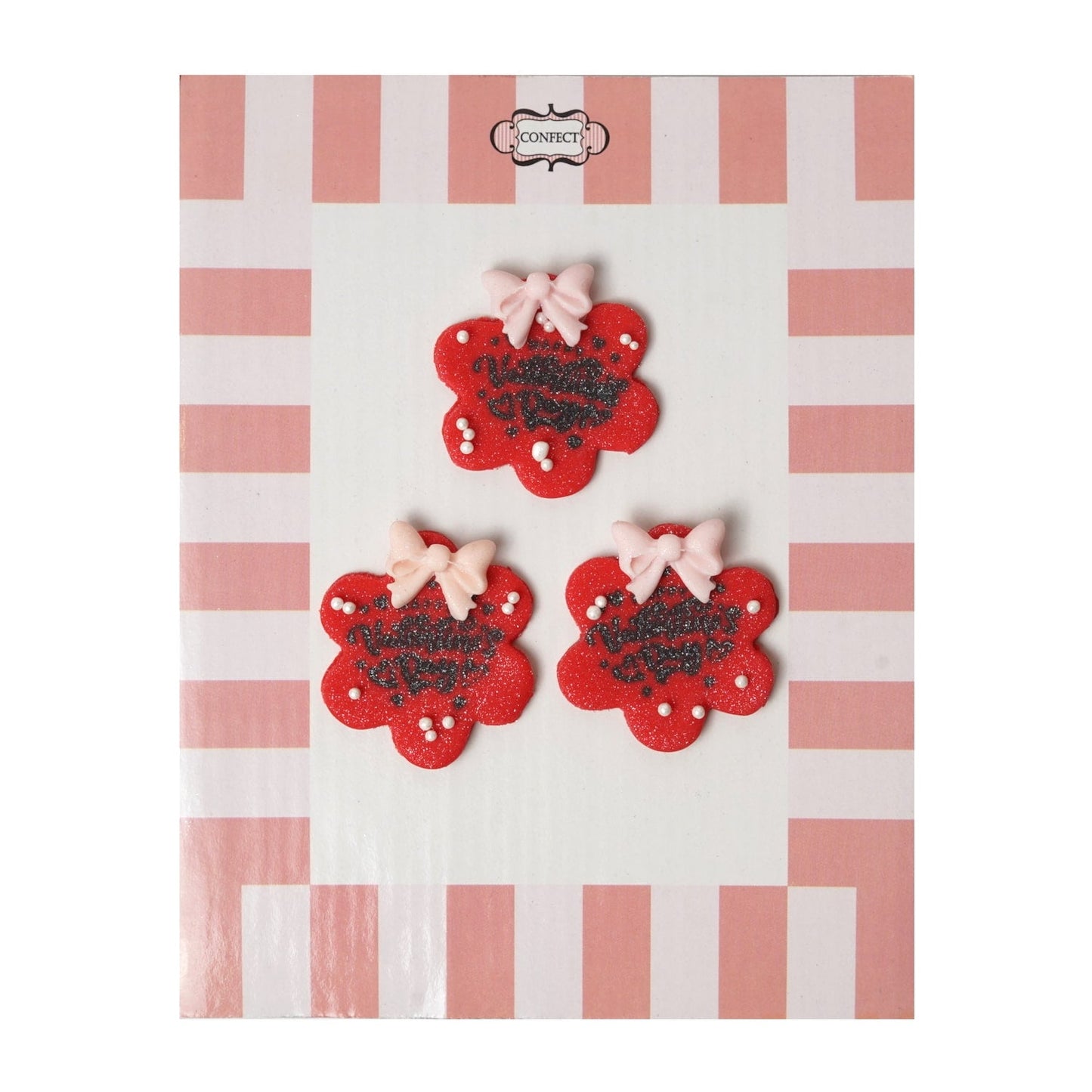 Confect Happy Valentine cake & cupcake Topper VT 002 60 gms