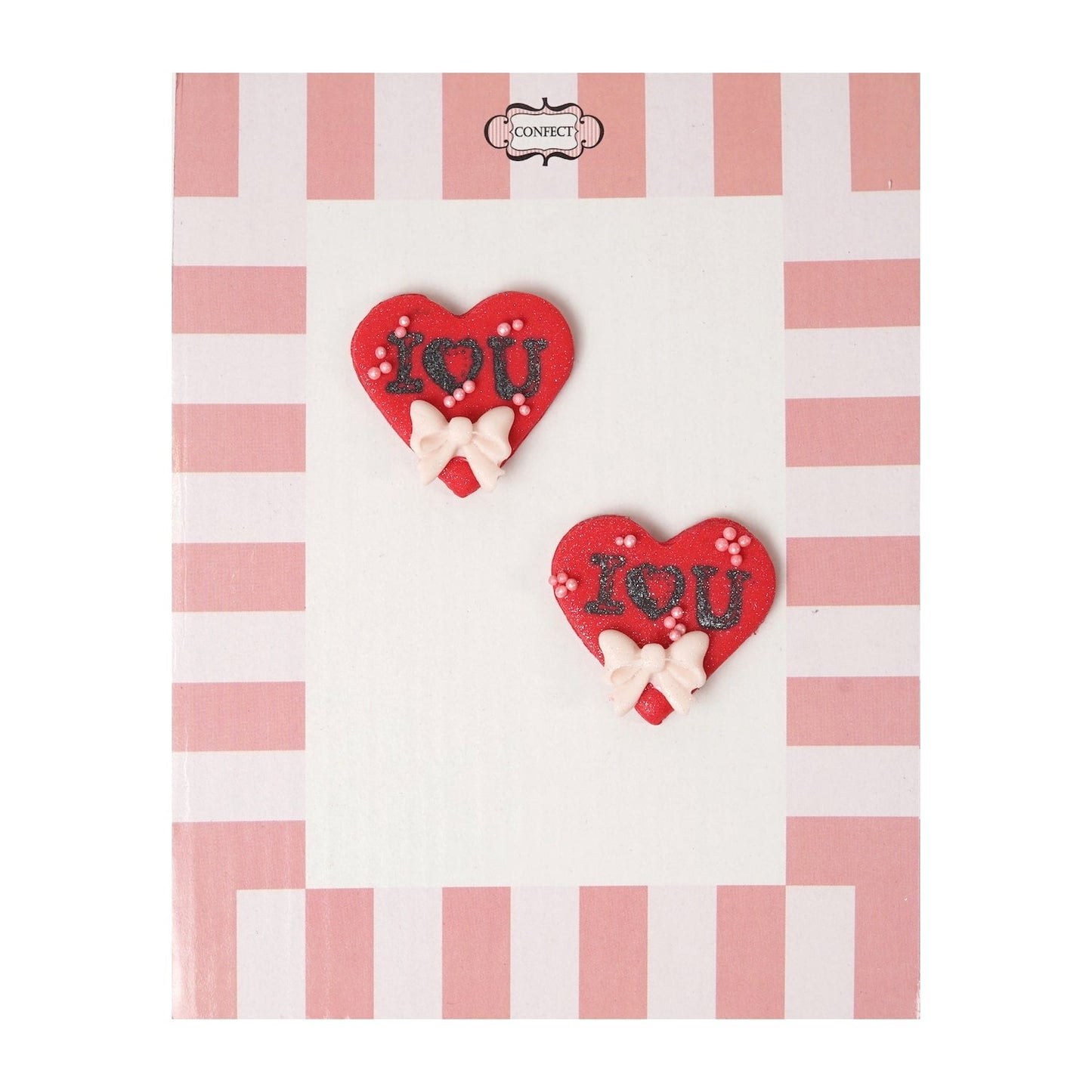 Confect Valentine I love you cake & cupcake topper VT 006 60 gms