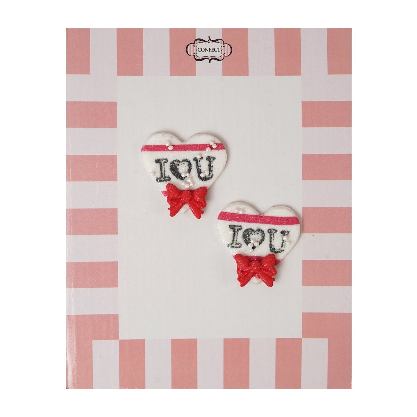 Confect Valentine I love you cake & cupcake topper VT 006 60 gms