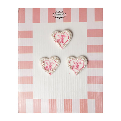 Confect Valentine You & Me cake & cupcake topper VT 007 60 gms