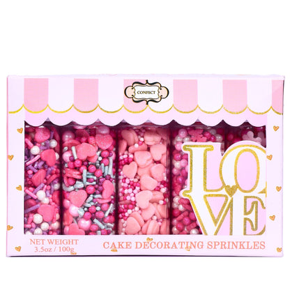 Valentine Sprinkles VS Multipack 12 - 100 gms