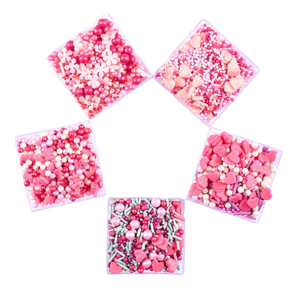 Valentine Sprinkles VS Multipack 12 - 100 gms