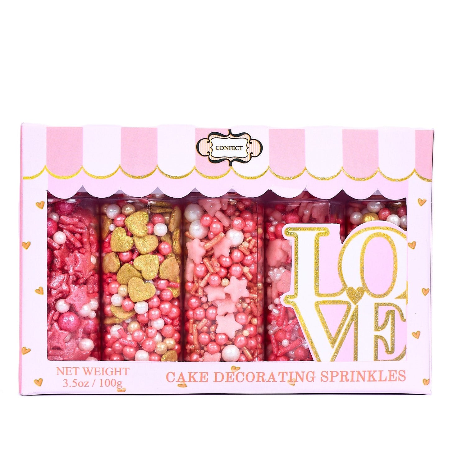 Valentine Sprinkles VS Multipack 13 - 100 gms